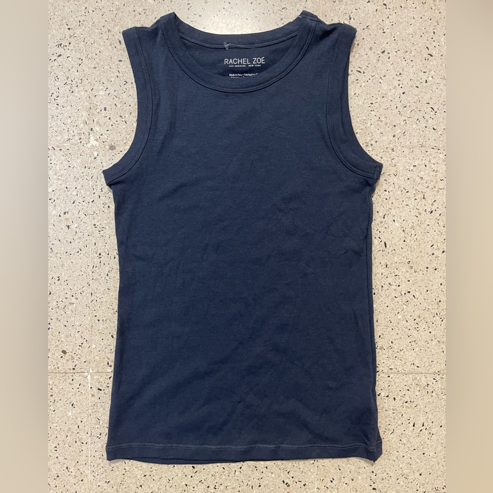 Rachel Zoe NWOT Navy Sleeveless Tank Top